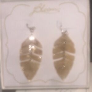 Gold Leaf Earrings